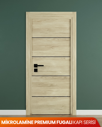 Mikrolamine Premium Fugalı Kapı Serisi